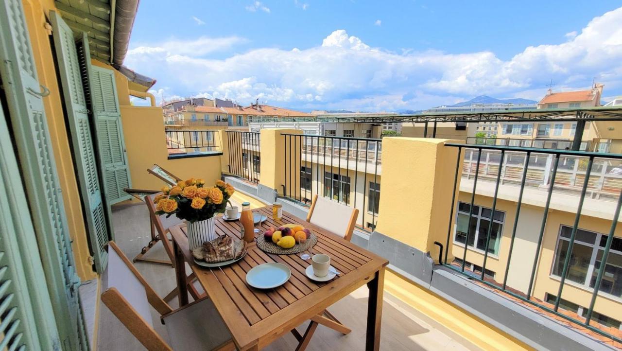 Ze Perfect Place - Opera Nice - Appartement 2 Chb - Ac - Terrasse Exterior photo